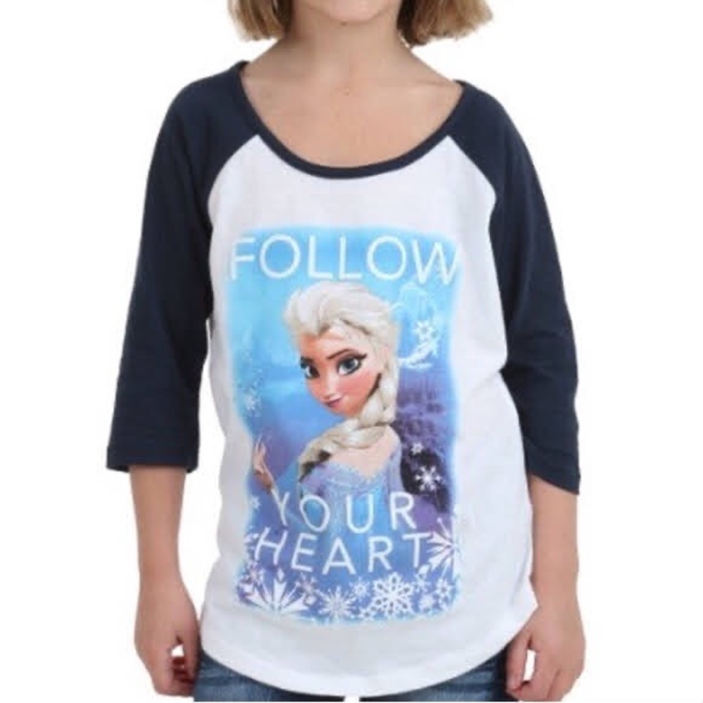 Disney | Frozen Girls Raglan Shirt